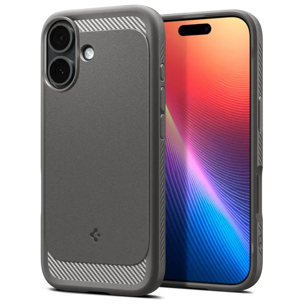 Spigen Rugged Armor Mag MagSafe Case for iPhone 17 Gray