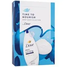 Time To Nourish Body Wash Collection - Dárková sada sprchový gel Deeply Nourishing 250 ml a tuhé mýdlo Beauty Cream Bar 90 g