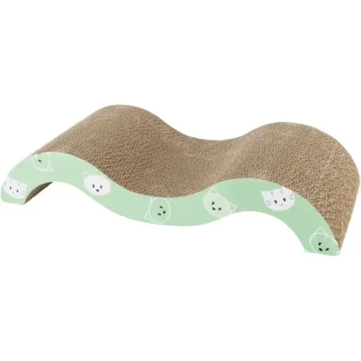 Nagu asināmais - Trixie Mimi scratching wave, 50 × 9 × 23 cm, turquoise