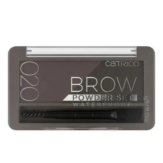 Catrice, Brow Powder Set, Waterproof, Matte, Eyebrow Powder, 020, Ash, 4 g