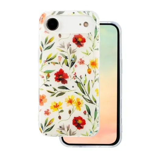 Glow Glam phone case for iPhone 17 Air white
