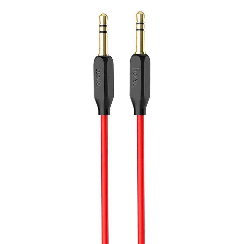Hoco UPA11 Premium AUX Cable 3.5 mm -> 3.5 mm 1m Red
