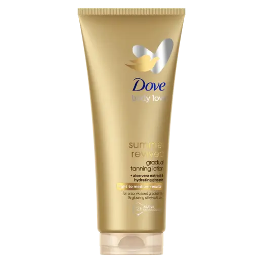 Dove Summer Revived Gradual Tanning Lotion Light to Medium Results 200 Ml