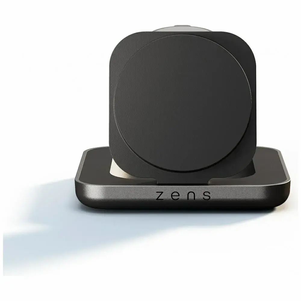 Zens Nightstand Charger Pro 2 2-in-1 bezvadu lādētājs | Qi 2 | Saderīgs ar MagSafe | 15W