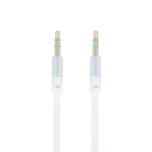 Forever audio cable jack 3,5mm - jack 3,5mm 1,0 m white