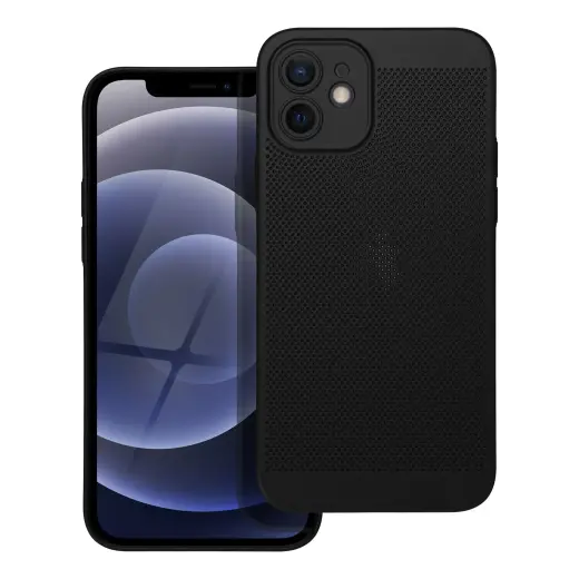 Breezy phone case for iPhone 12 black