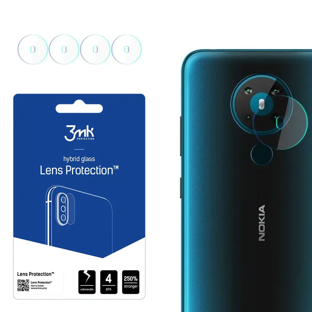 Nokia 5.3 - 3mk Lens Protection™ screen protector