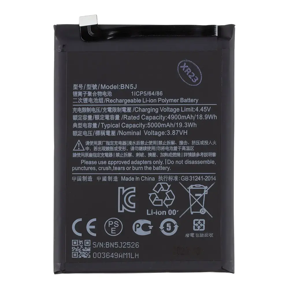 BN5J Xiaomi Battery 5000mAh (OEM)