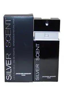 Silver Scent for Men Eau De Toilette Spray 3.4 Oz