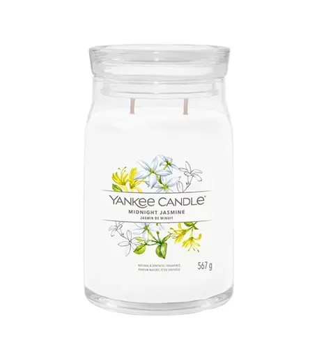 Yankee Candle Midnight Jasmine signature candle 567 g