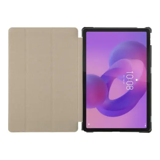 Tactical Book Tri Fold Case for Lenovo Idea Tab 11 Black