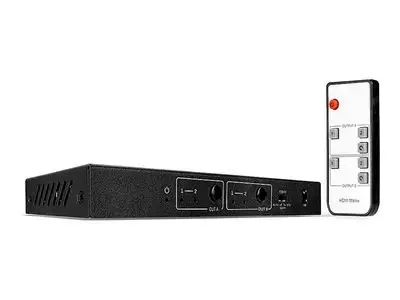Lindy 2x2 HDMI 18G Matrix - video|audio switch