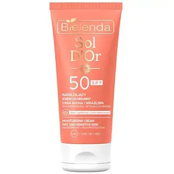 Bielenda Moisturizing Cream SPF 50 - Ochranný krém na obličej 50ml