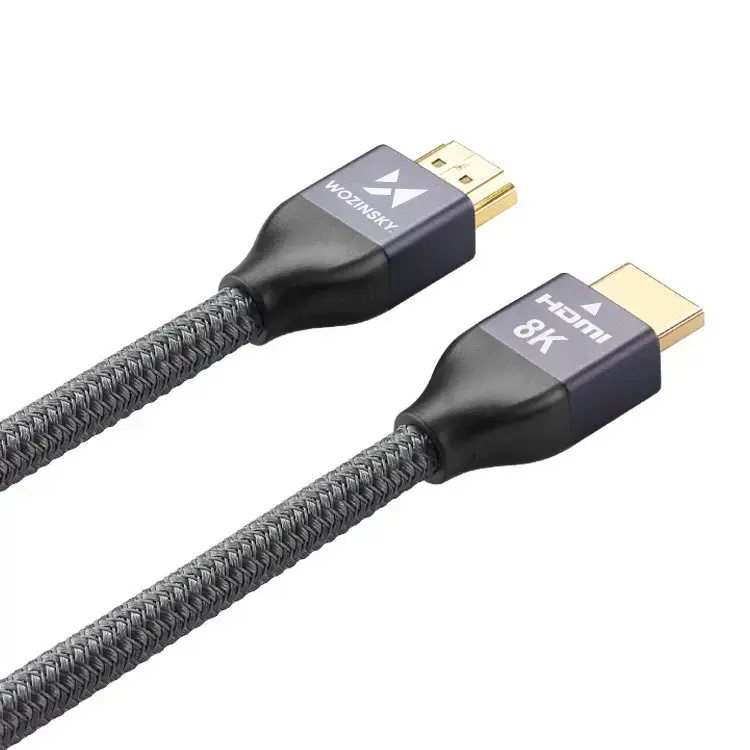 Wozinsky cable HDMI 2.1 8K 60 Hz 48 Gbps | 4K 120 Hz | 2K 144 Hz 3m silver (WHDMI-30)