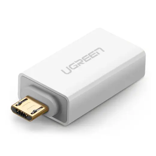 Ugreen micro USB - USB 2.0 OTG adapter  white (US195)