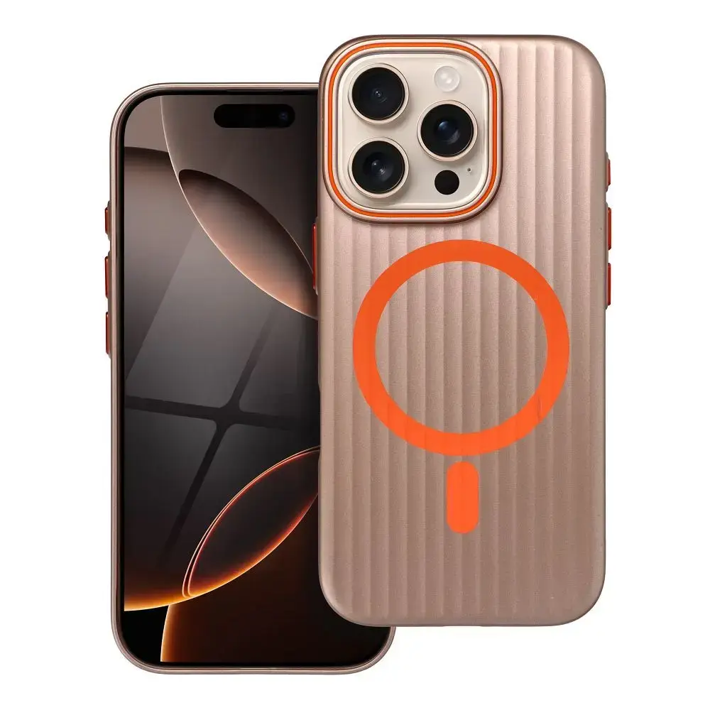 SIMPLY phone case with MagSafe support for iPhone 16 Pro gray