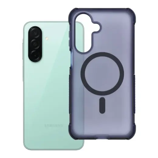 Forcell F-Protect BumperX Premium phone case with MagSafe support for Samsung Galaxy A27 5G (A276) navy
