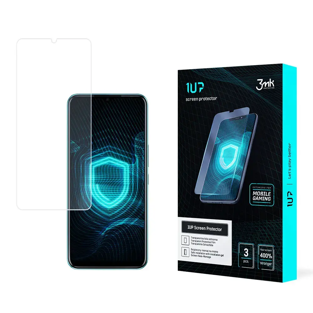 Tecno Spark 8 - 3mk 1UP screen protector