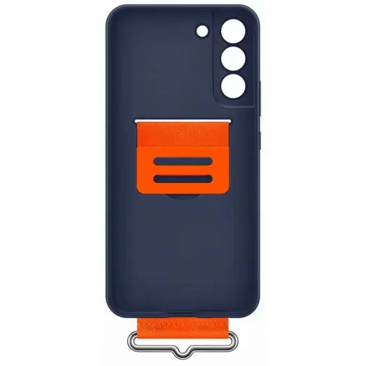 EF-GS906TNE Samsung silikona vāciņš ar siksniņu Galaxy S22+ Navy (bojāta iepakojuma) Foto 3