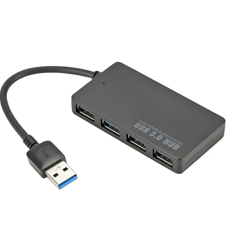 Fusion Splitter USB 3.0 to 4 x USB 3.0 | 5 Gbps black