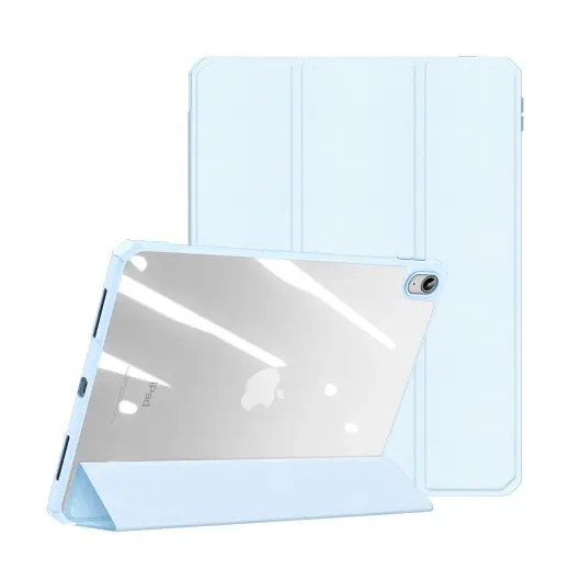 Dux Ducis Copa case for iPad 10.9'' 2022 (10 gen.) smart cover stand blue