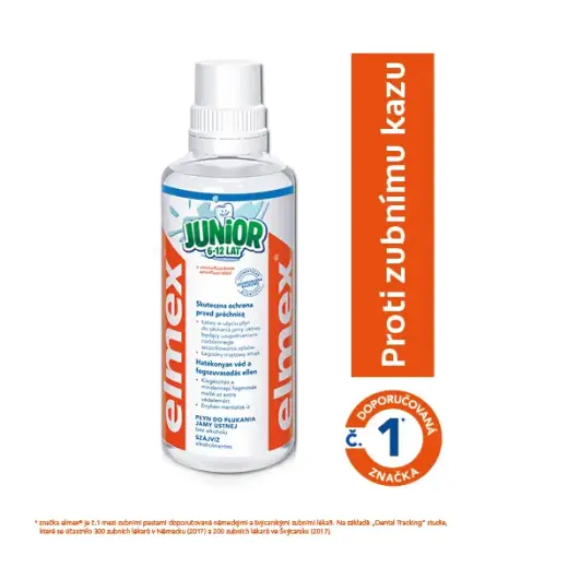 Elmex Junior Mouthwash 400 Ml