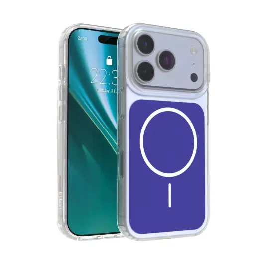 Etteri Hidden Pearl Epoxy Mag telefoni ümbris iPhone 17 Pro sinine
