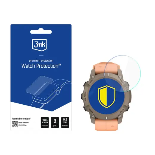 Hybrid Glass 3mk Watch Protection FlexibleGlass for Garmin Descent G2