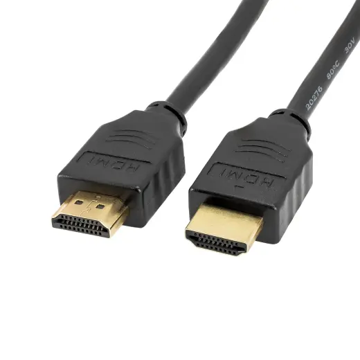 Akyga AK-HD-05A HDMI kabelis ar ātrdarbīgu Ethernet 1.4 pieslēgvietu 0.5m melns