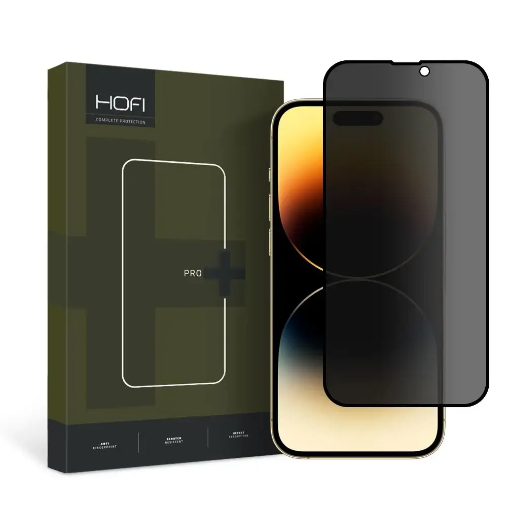 PRIVACY GLASS HOFI ANTI SPY GLASS PRO+ IPHONE 15 PLUS PRIVACY