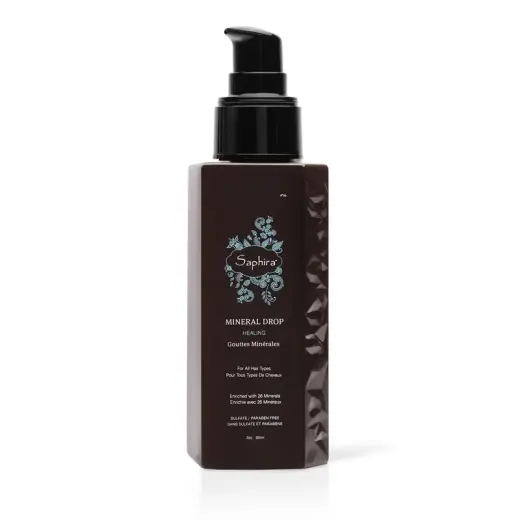 Saphira, Mineral Drop, Paraben-Free, Hair Serum, Anti-Frizz, 90 ml