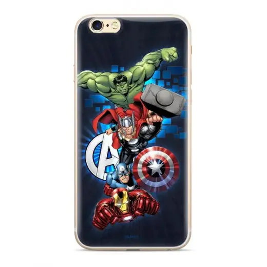 Etui Marvel™ Avengers 001 Huawei P30 granatowy|navy MPCAVEN109