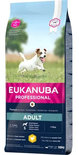 Сухой корм для собак - Eukanuba Adult Small Chicken, 18 кг