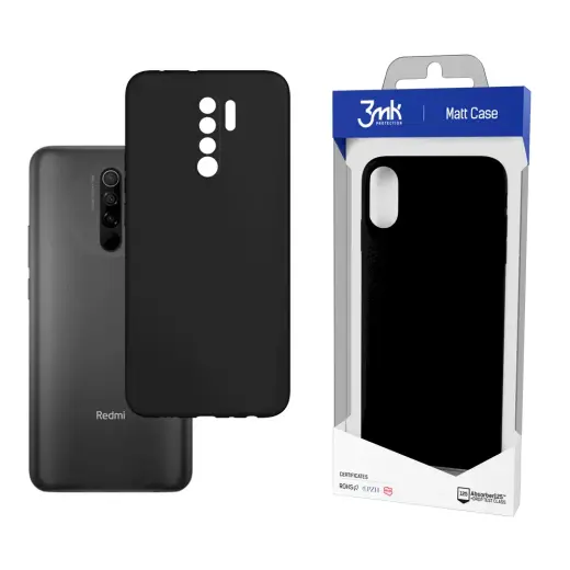 Xiaomi Redmi 9 - 3mk Matt Case black