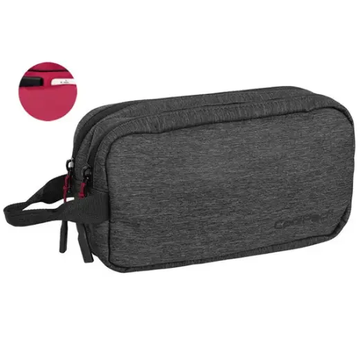 Penālis CoolPack PRIMO 2 zipp GREY/RED