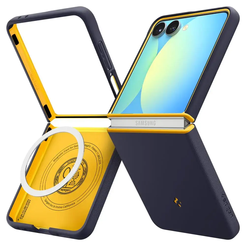 SPIGEN NANO POP MAG MAGSAFE GALAXY Z FLIP 7 BLUEBERRY NAVY