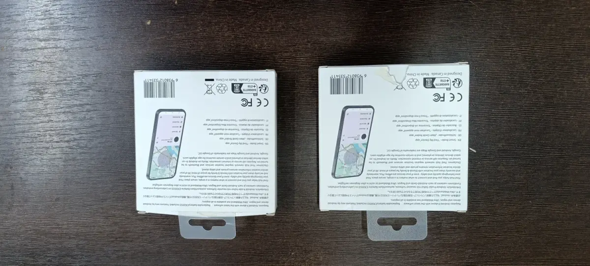 Lifemate GPS Bluetooth LifeTag Tracker HD-P16-3 Android + keyring black (damaged packaging)
