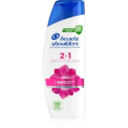 Head & Shoulders Smooth & Silky Anti-dandruff Shampoo 2-in-1 330 Ml