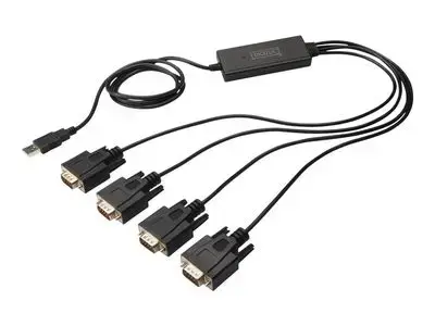 DIGITUS USB 2.0 to 4xRS232 Cable