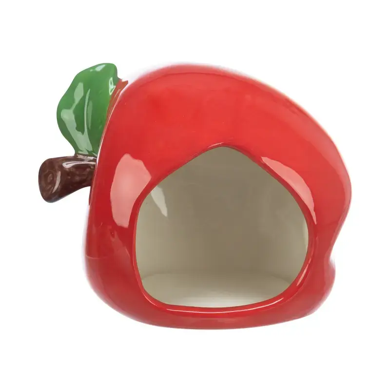 Māja grauzējiem : Trixie Apple ceramic house, hamsters|mice, 13 × 10 × 10 cm