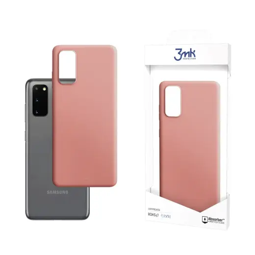 Samsung Galaxy S20 5G - 3mk Matt Case lychee