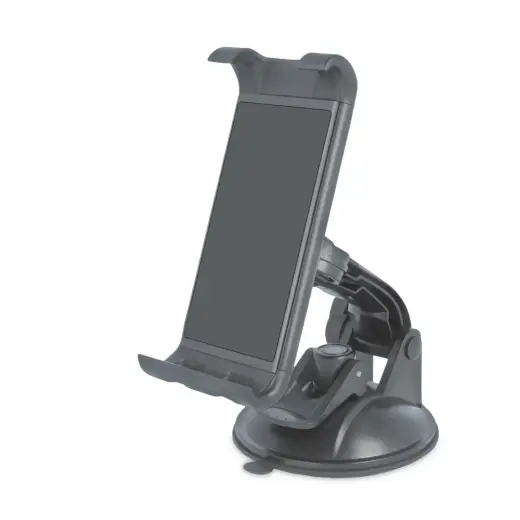 Forever TSH-100 Universal Car Holder 10cm Window | Panel Mechanism (2-19.5cm) for Phone or Tablet Black