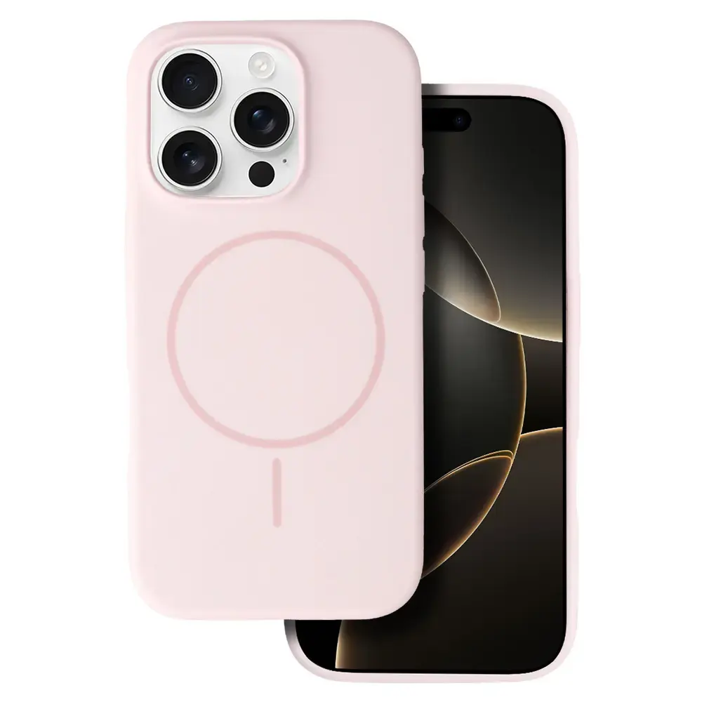 Magsafe Slim Silicone for Iphone 14 Pro Max light pink