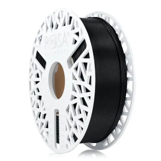 Filaments PLA melns 1,75 mm 1kg Rosa3D