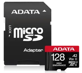 Atmiņas karte ADATA High Endurance microSDXC 128GB UHS-I