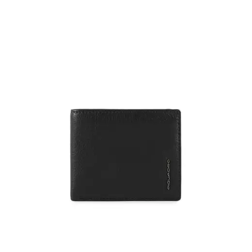 Piquadro, Piquadro, Leather Wallet, Blue, For Men
