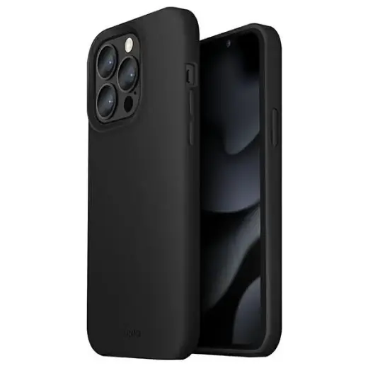 UNIQ Lino telefona maciņš priekš iPhone 13 Pro | iPhone 13 6,1 melns
