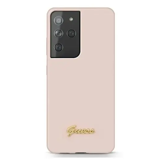 Guess GUHCS21LLSLMGLP чехол для телефона для Samsung Galaxy S21 Ultra розовый