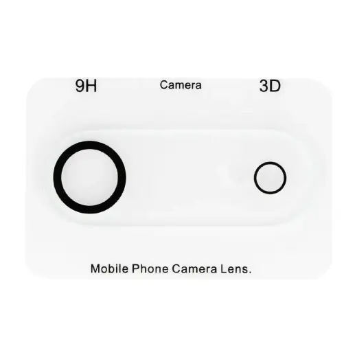 Tempered Glass HARD SILK PRINT for camera (LENS) for Iphone 17 Air (island)