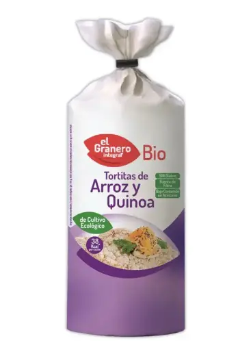 Granero Tortitas Arroz Con Quinoa 115g
